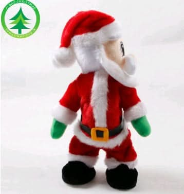 Christmas Decorations Electric Santa Toys Twist Music Santa Claus Dolls