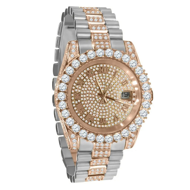 Elegant ROCOCO Automatic CZ Watch | Model 5308118 Lilac Quartz