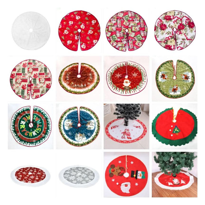 Christmas tree skirt Christmas tree decorations Christmas gifts