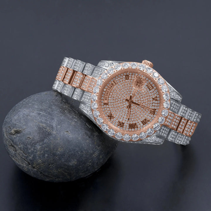 OPULENT CROWN STAINLESS STEEL WATCH | 5308418 Lilac Quartz