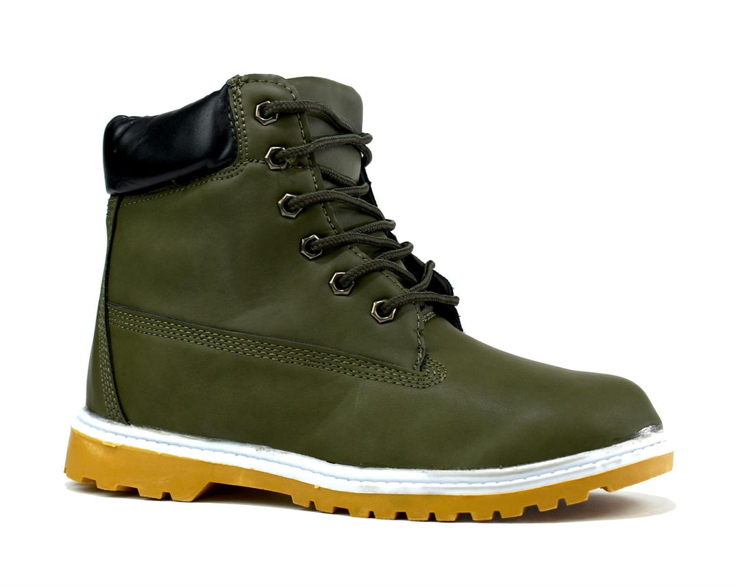 Builder's Boot Olive Turquoise Thanatos