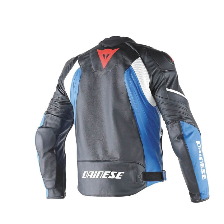 Dainese Ultimate Protection Motorcycle Leather Jacket for All Ages Orange Pontus