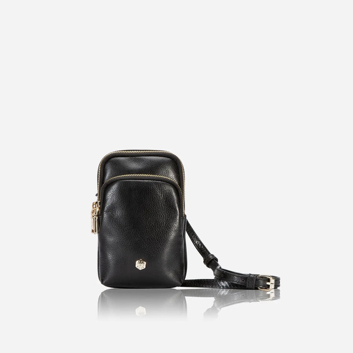 Chic Compact Black Sling Bag for Women Yellow Semele