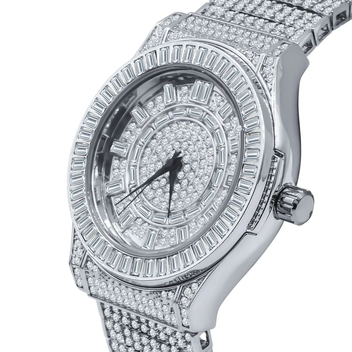 Timeless Grandeur CZ Watch | 5110331 Lilac Quartz