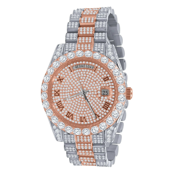 OPULENT CROWN STAINLESS STEEL WATCH | 5308418 Lilac Quartz