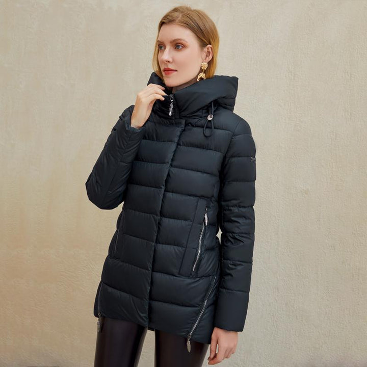 Women warm hooded winter coat women jacket casual parkas jacket Jade