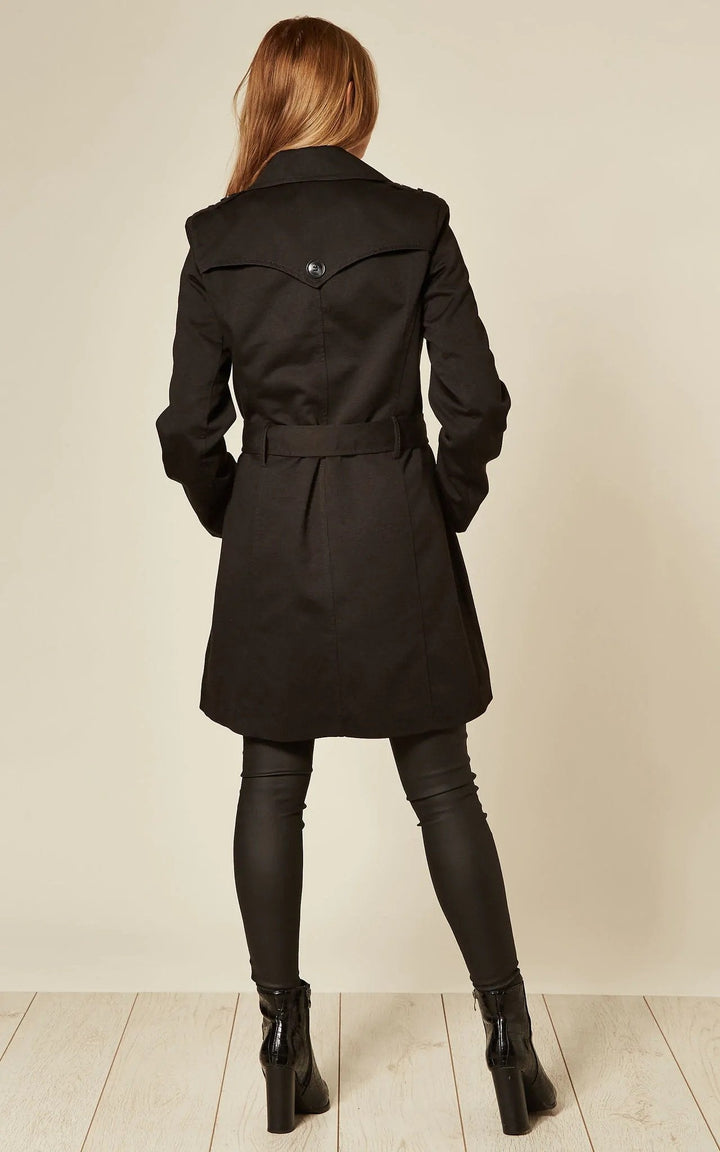 Spring/Summer Military Double Breasted Trench Coat (9049-SP) Rose Eleusis