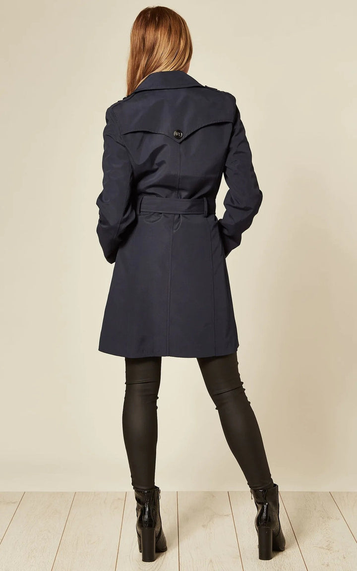 Spring/Summer Military Double Breasted Trench Coat (9049-SP) Rose Eleusis