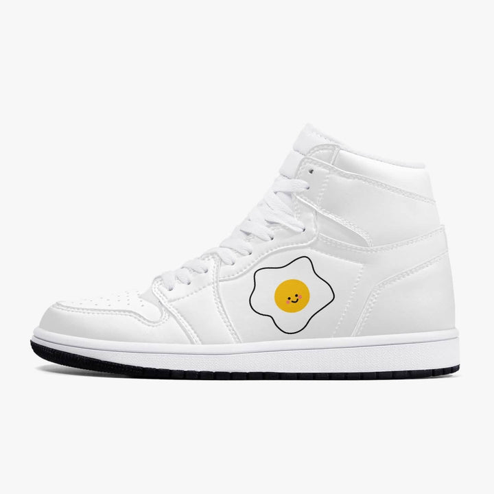 Jacki Easlick Luxe High-Top Leather Sneakers Yellow Eleusis