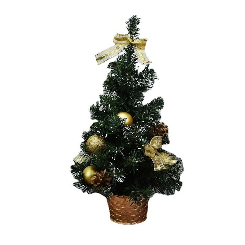 Festive Miniature Desktop Christmas Tree Capri Clothes