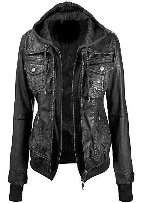 Annalise Womens Leather Jacket - Capri Clothes