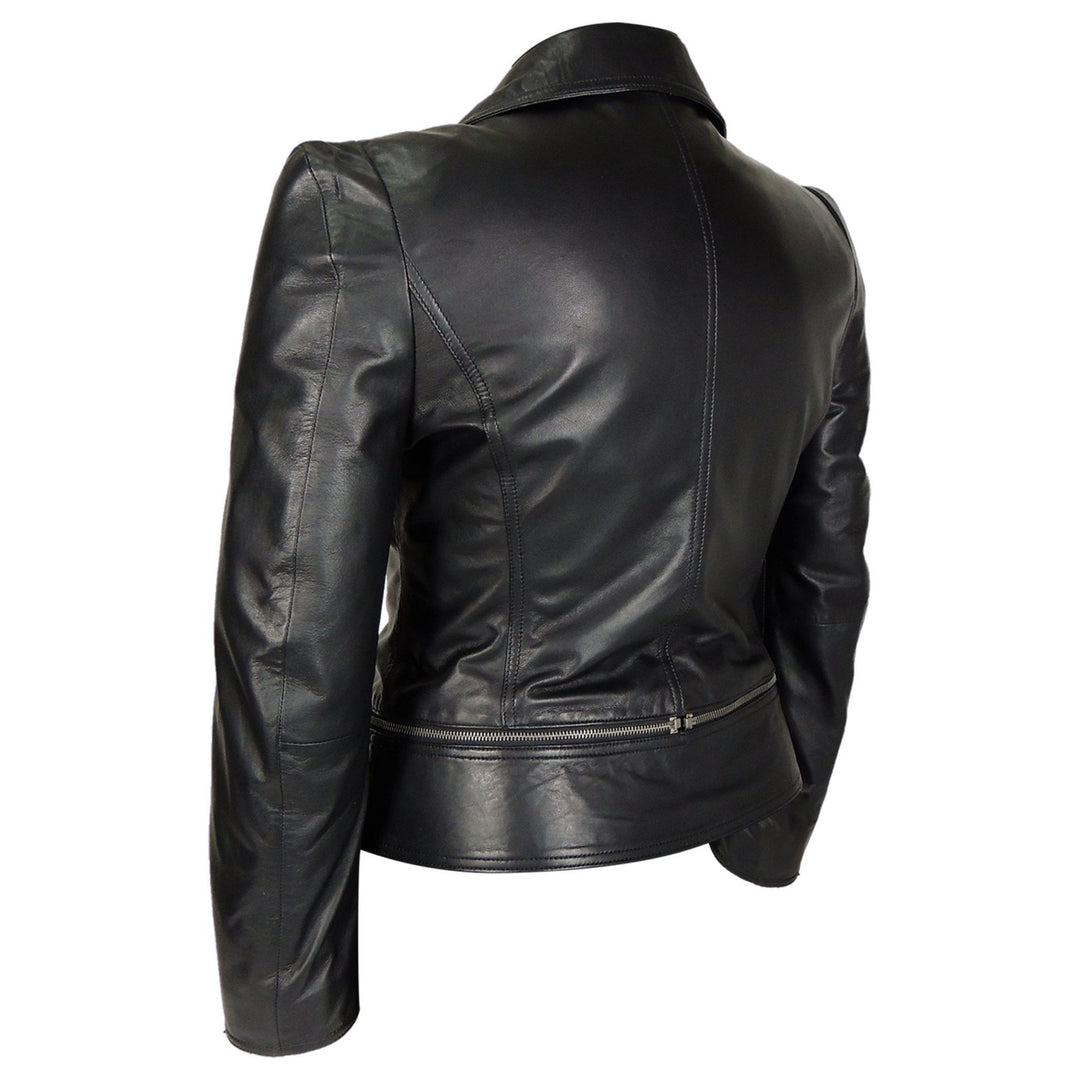 Annette Womens Leather Jacket - Capri Clothes