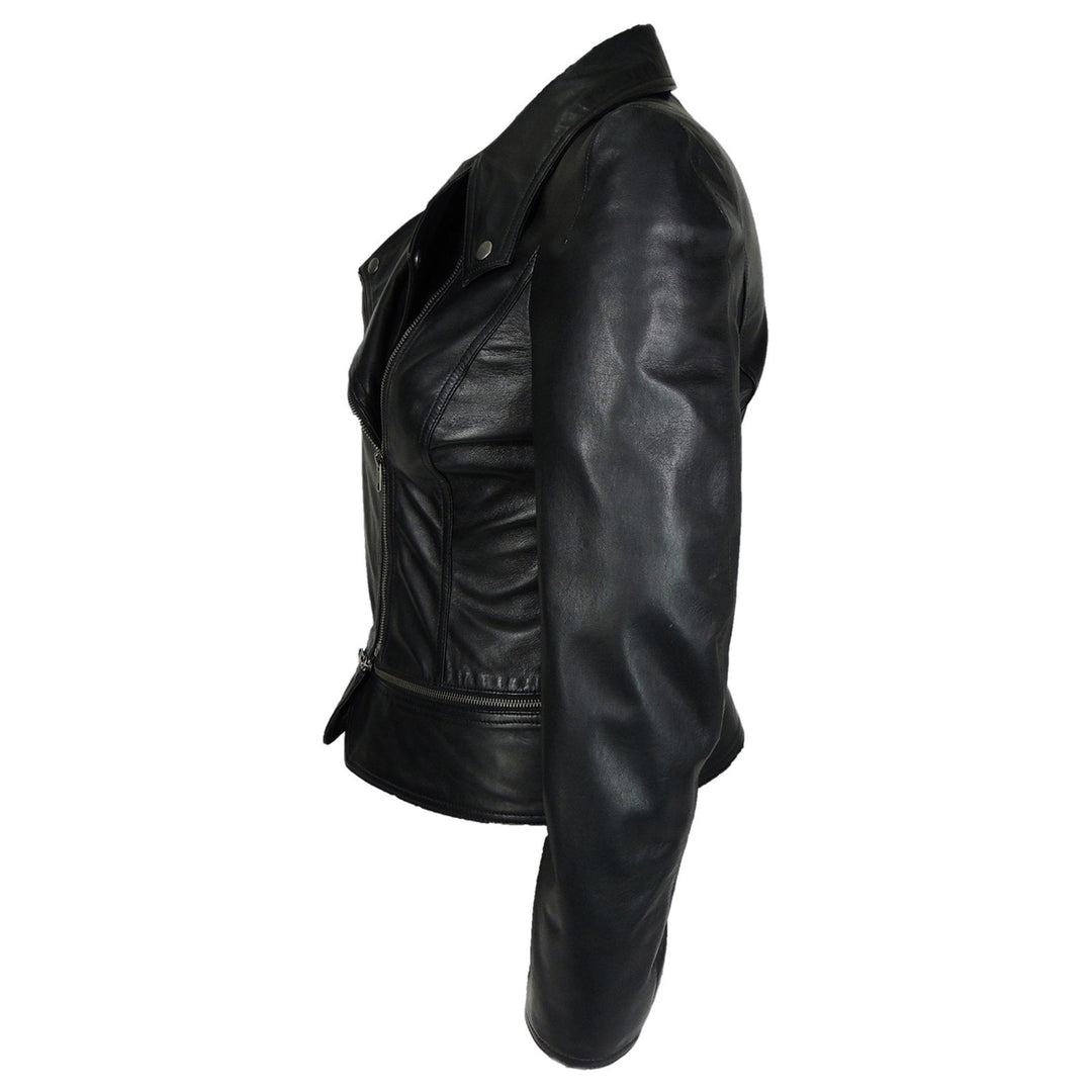 Annette Womens Leather Jacket - Capri Clothes