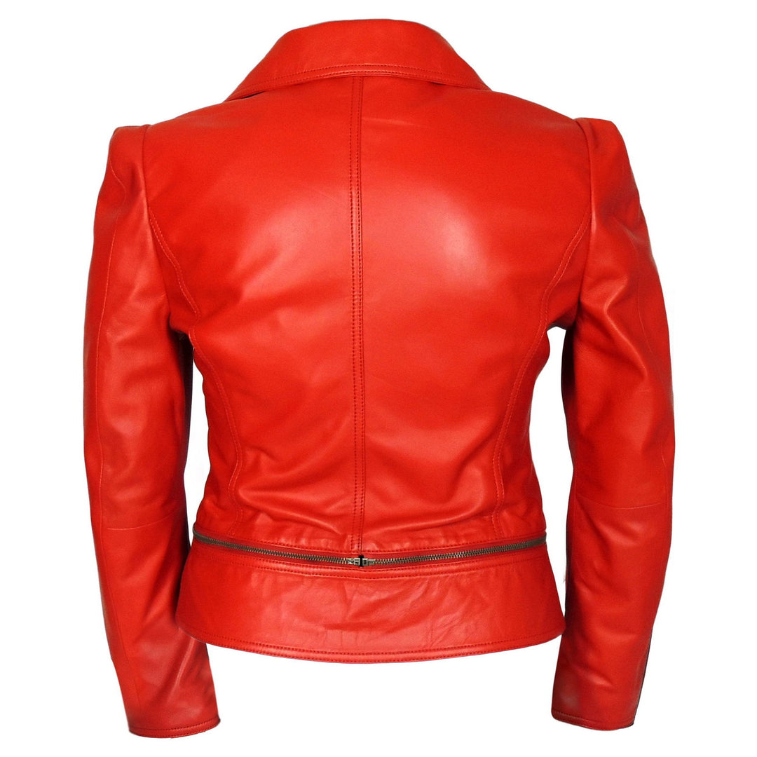 Annette Womens Leather Jacket - Capri Clothes