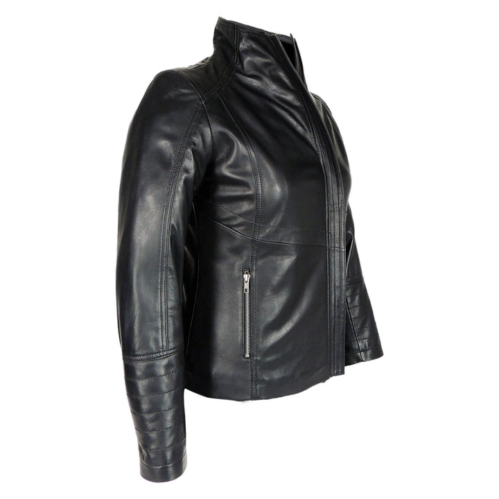 Arra Womens Leather Jacket - Capri Clothes