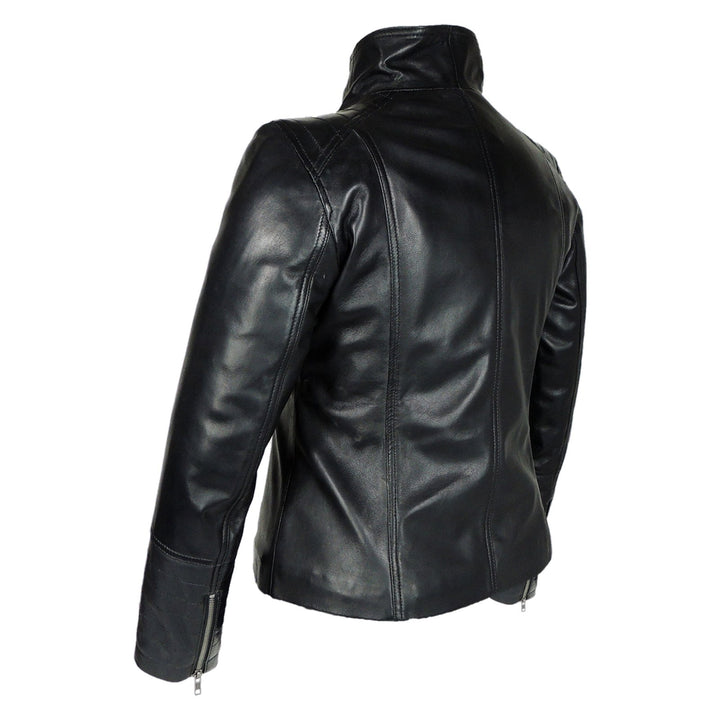 Arra Womens Leather Jacket - Capri Clothes