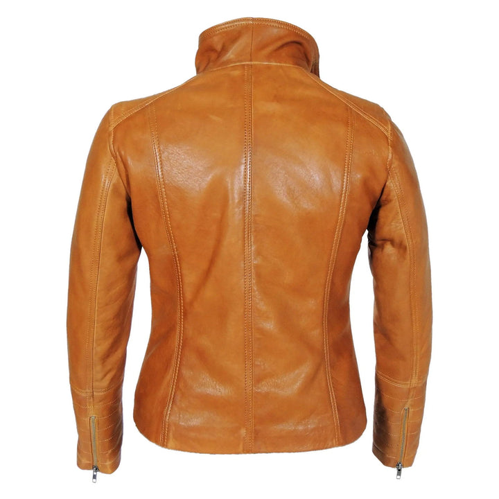 Arra Womens Leather Jacket - Capri Clothes