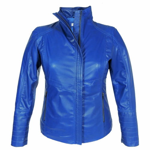 Arra Womens Leather Jacket - Capri Clothes