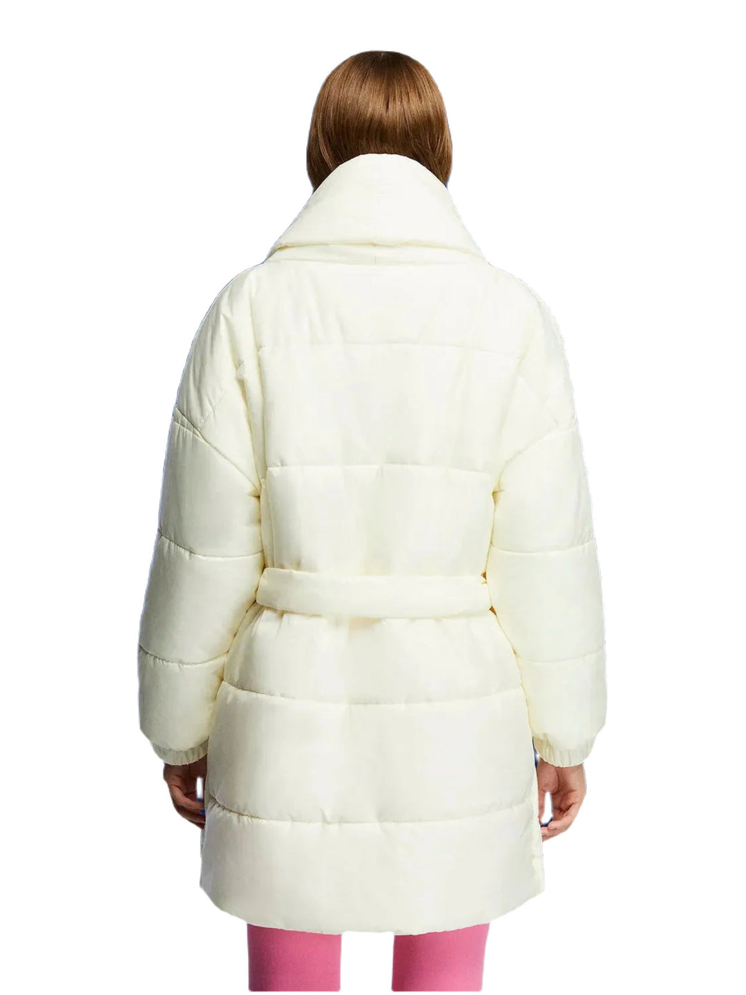 Belted Puffer Jacket - Capri Clothes