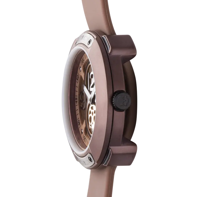 Brown Elegance Vista Timepiece - Capri Clothes