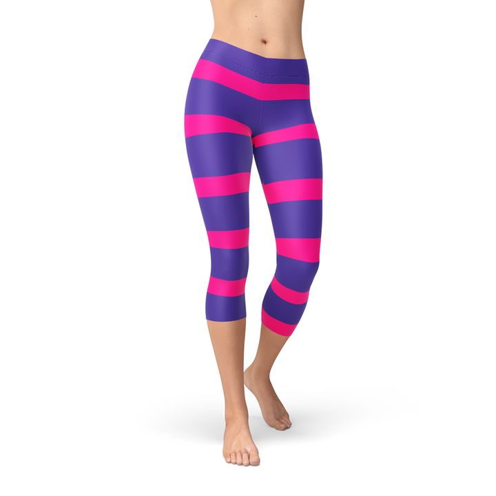 Cheshire Cat Capri Leggings - Capri Clothes