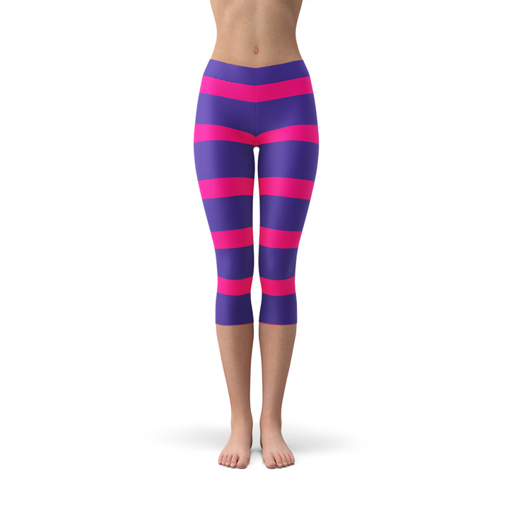 Cheshire Cat Capri Leggings - Capri Clothes