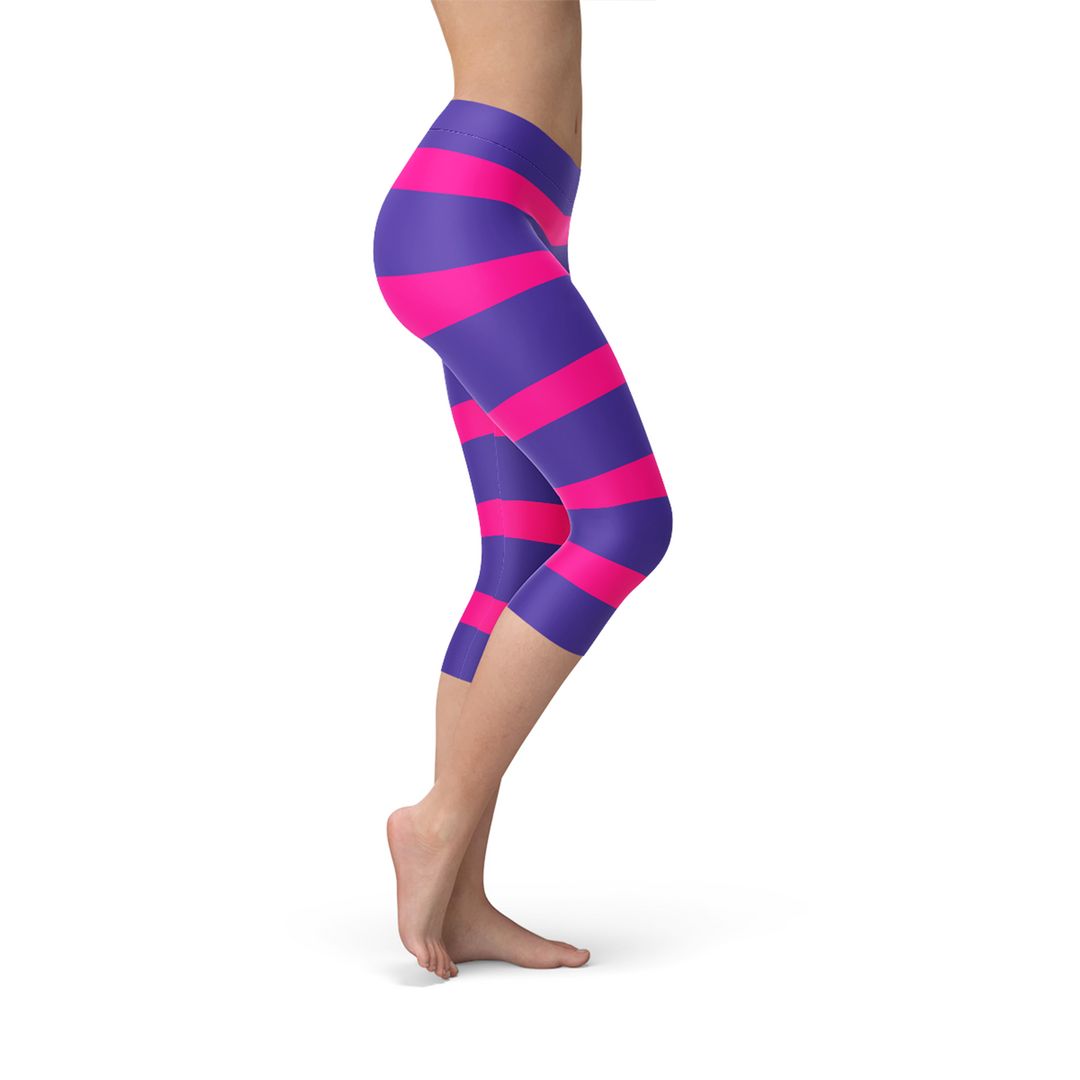 Cheshire Cat Capri Leggings - Capri Clothes