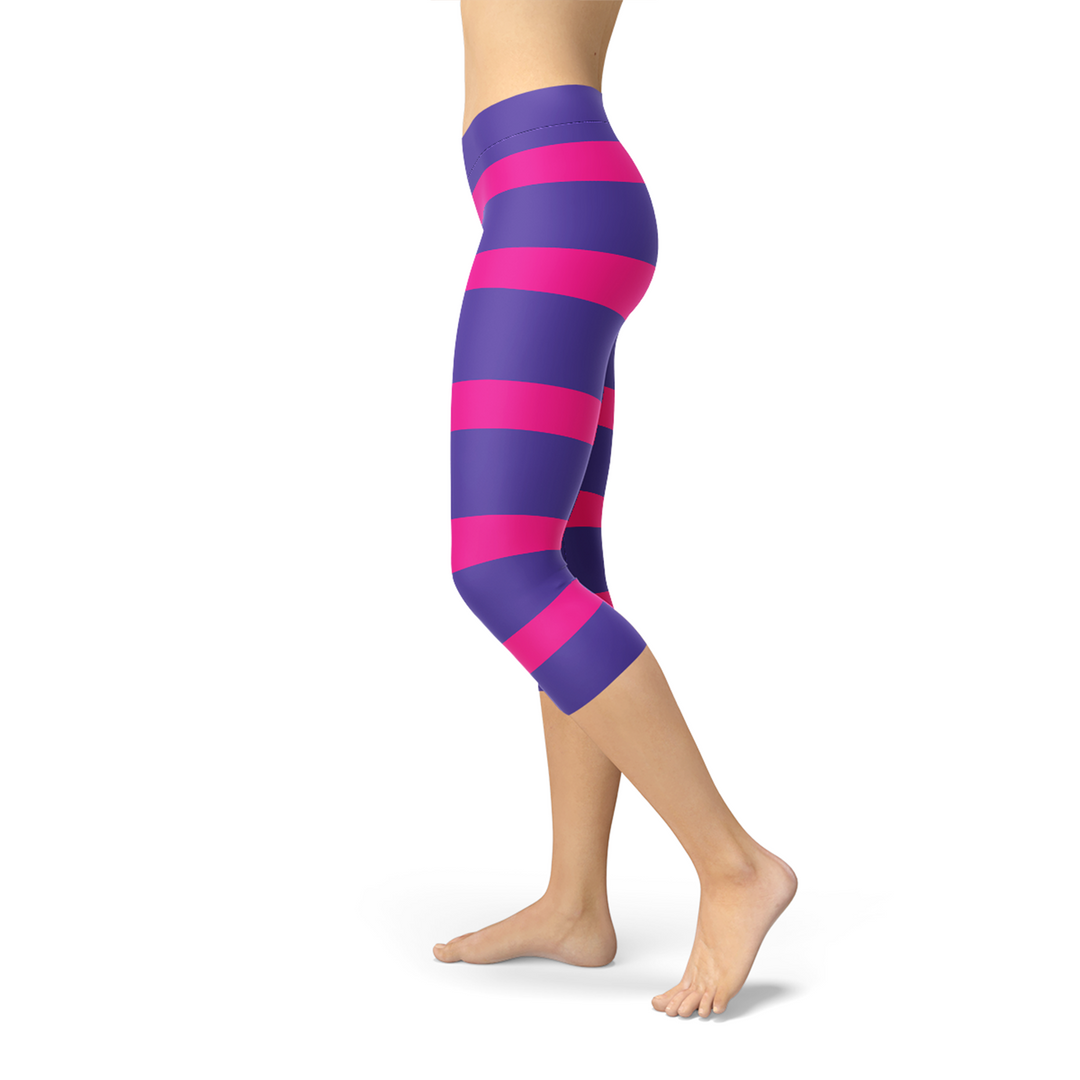 Cheshire Cat Capri Leggings - Capri Clothes