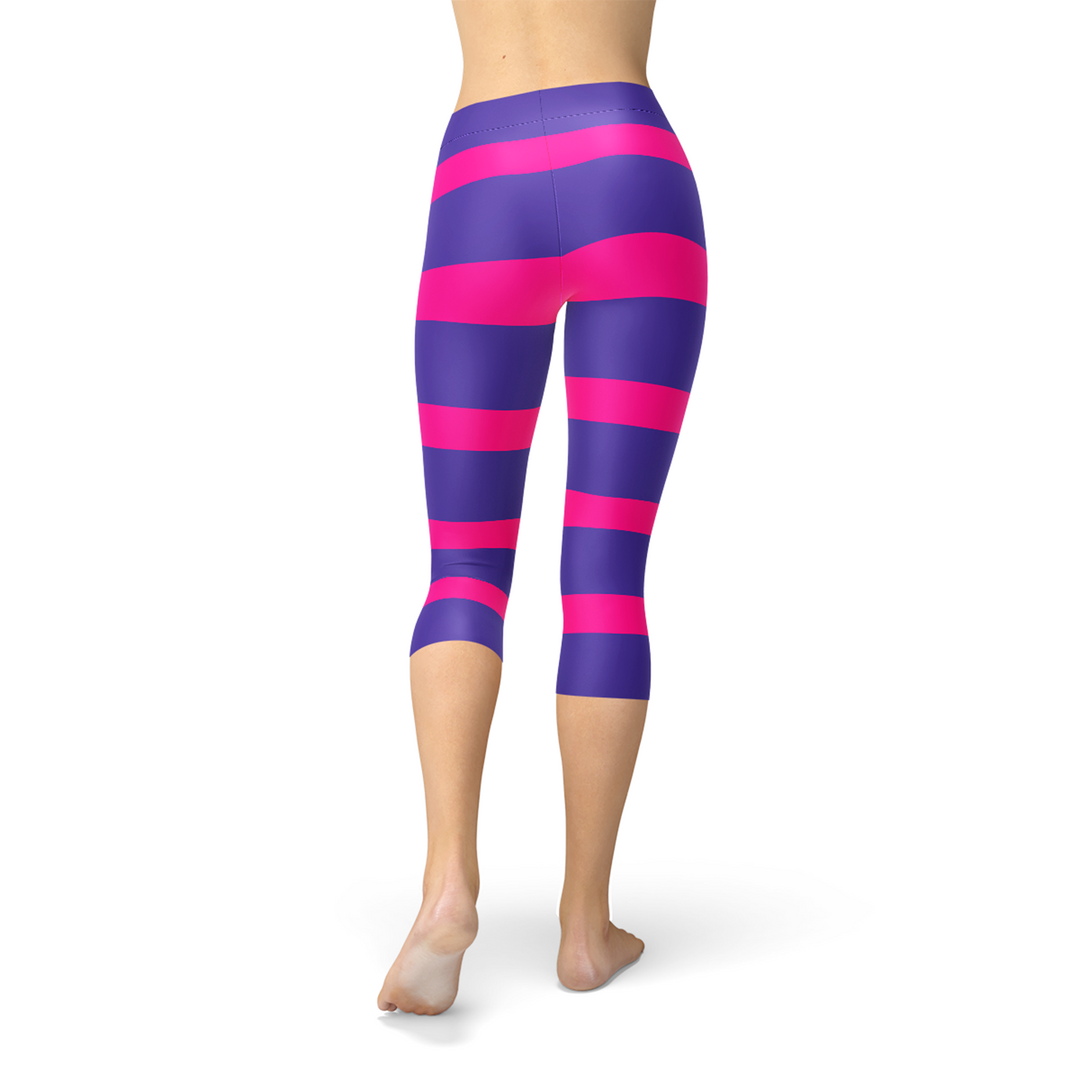 Cheshire Cat Capri Leggings - Capri Clothes