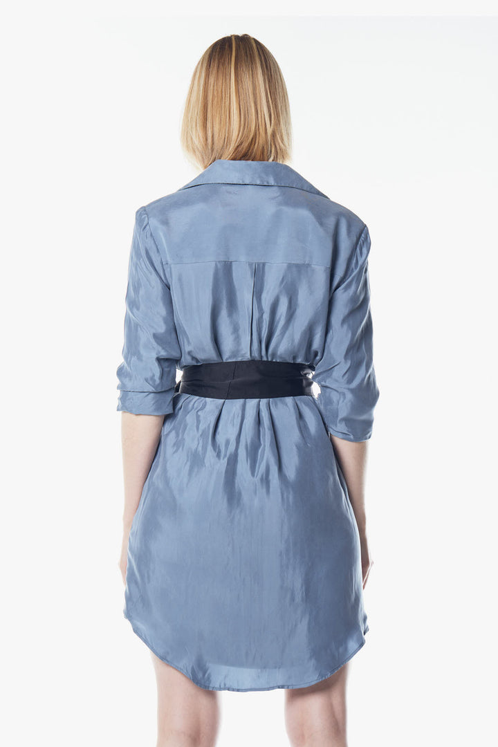 Cielo Blue Blazer Dress - Capri Clothes