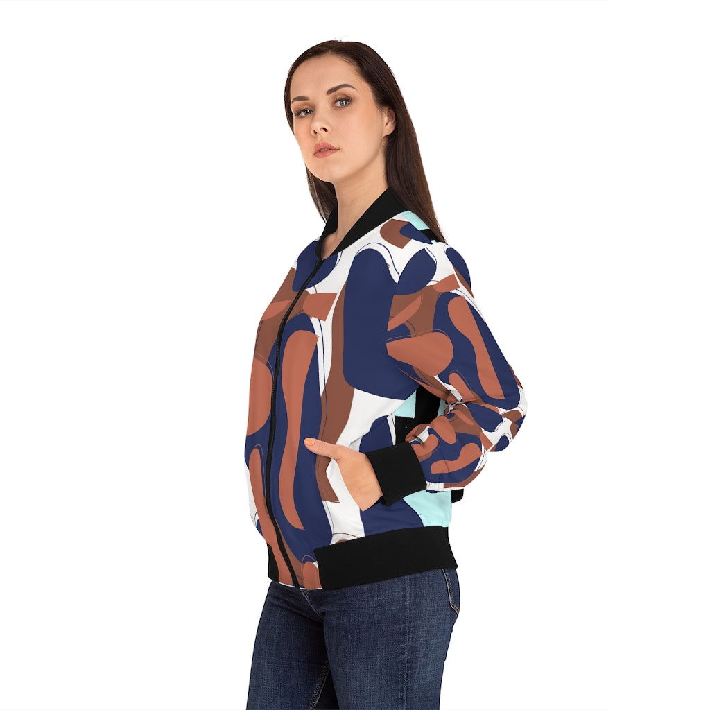 Creative Bomber Jacket - Capri Clothes