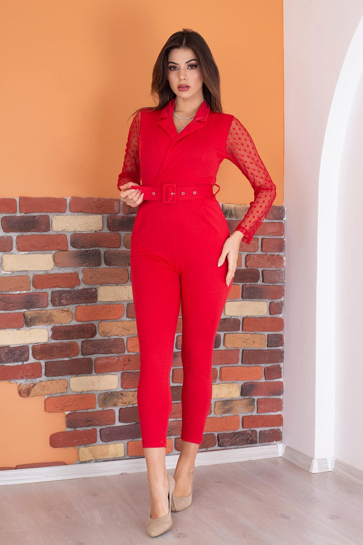 Double Breasted Jumpsuit - Capri Clothes