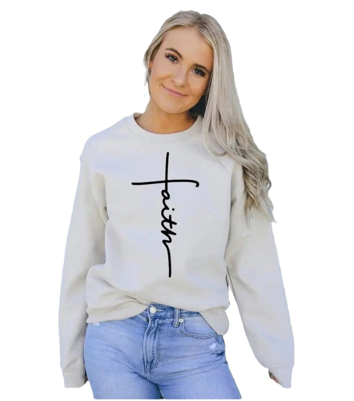 Faith Sweatshirt - Capri Clothes