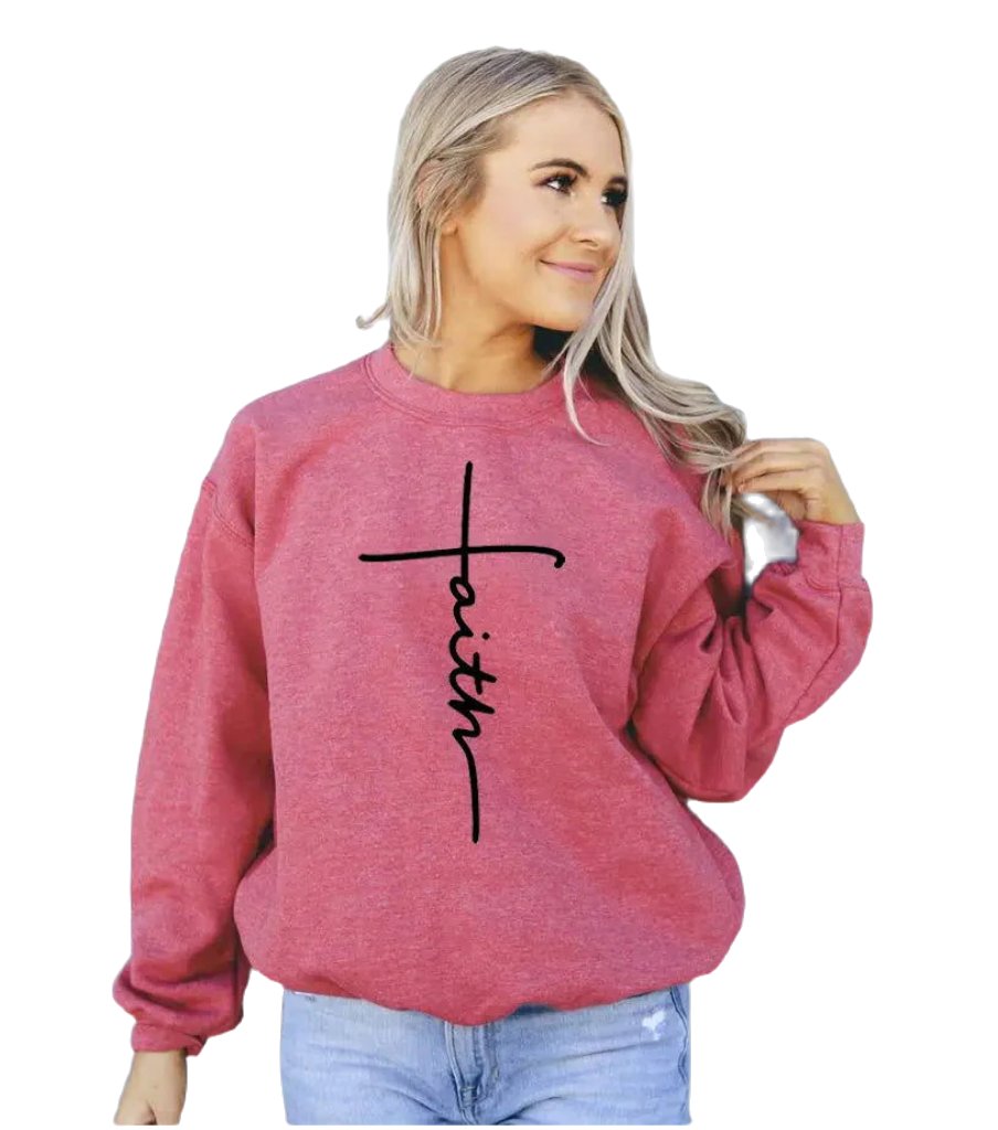 Faith Sweatshirt - Capri Clothes