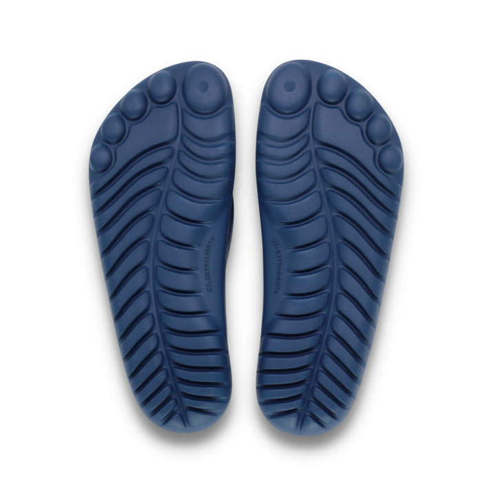 Sustainable Navy Blue Flip-Flops with Waterproof Drybag for Outdoor Adventures Lilac Atalanta