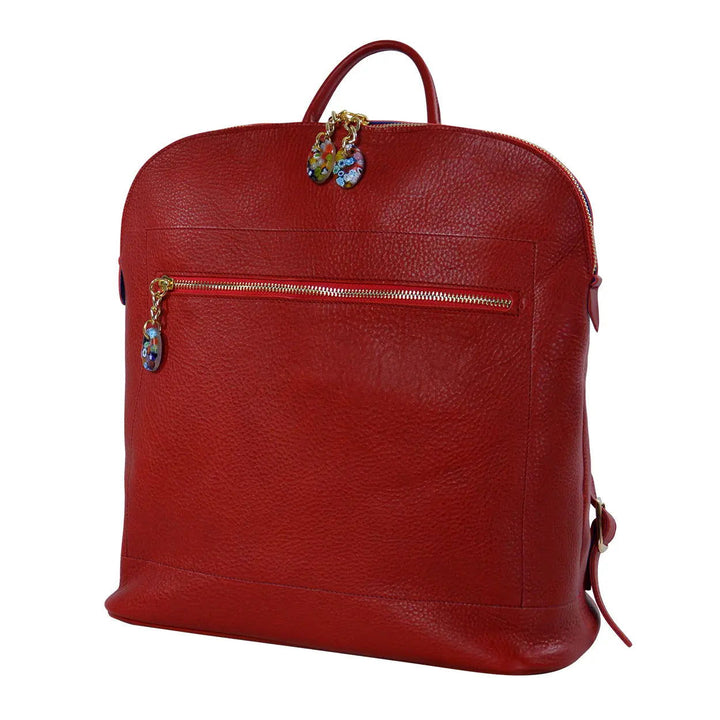 Leather Aurora Backpack - Capri Clothes