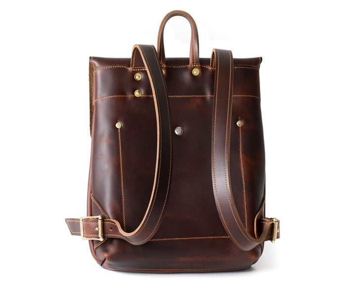 Leather Rucksack - Capri Clothes