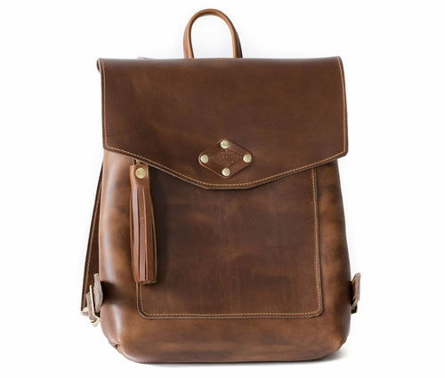 Leather Rucksack - Capri Clothes