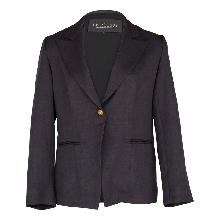 Luxe Charcoal Blazer - Capri Clothes