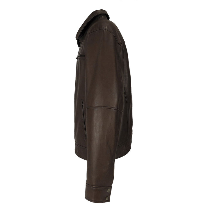 Mens Cameron Leather Jacket - Capri Clothes