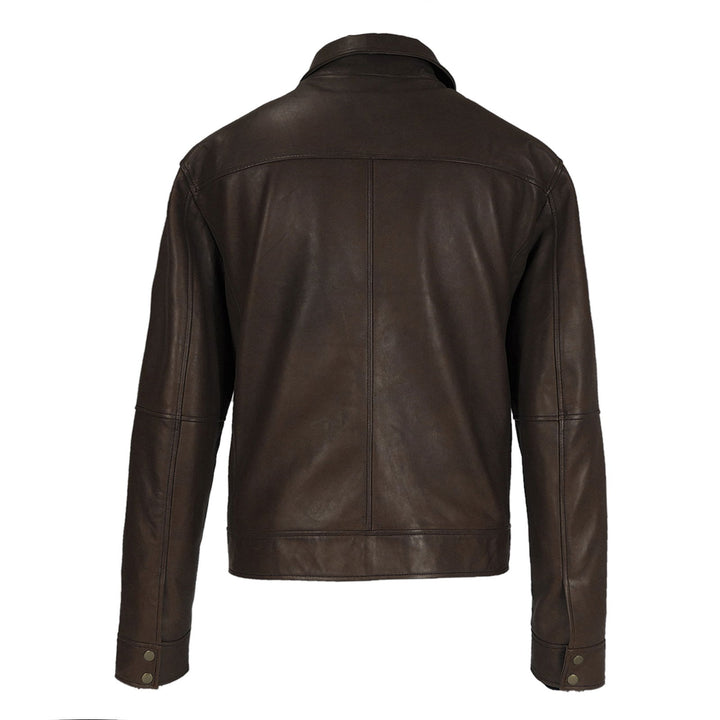 Mens Cameron Leather Jacket - Capri Clothes