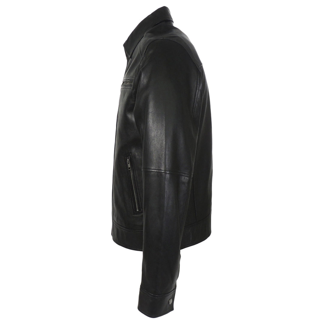 Mens Cameron Leather Jacket - Capri Clothes