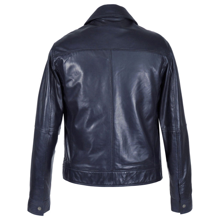 Mens Cameron Leather Jacket - Capri Clothes