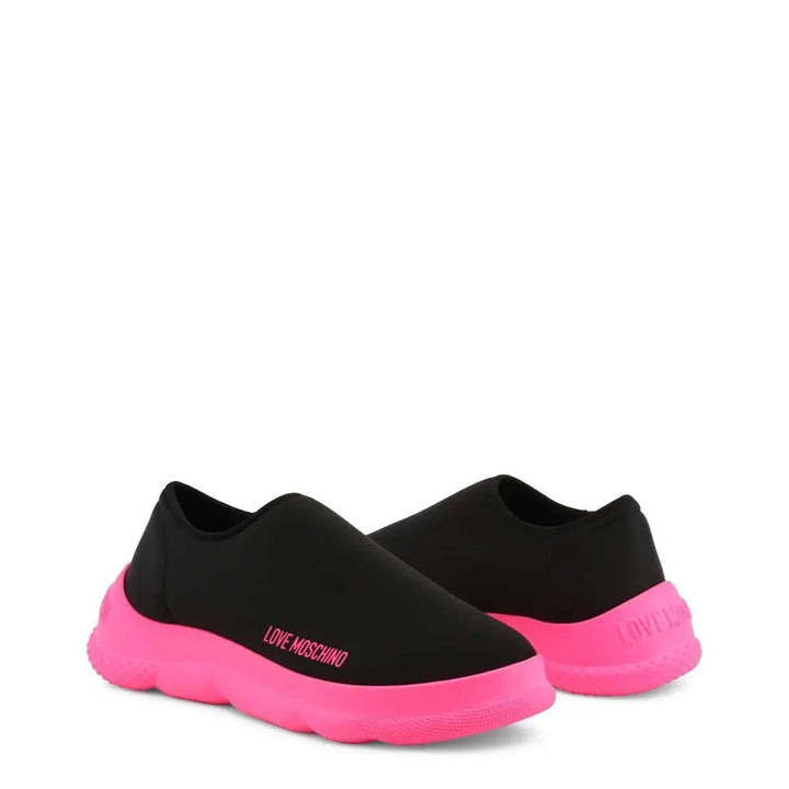 Neon Pink Slip-On Shoes - Capri Clothes