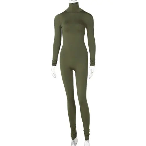 Sleek Compression Fitness Bodysuit Silver Sam