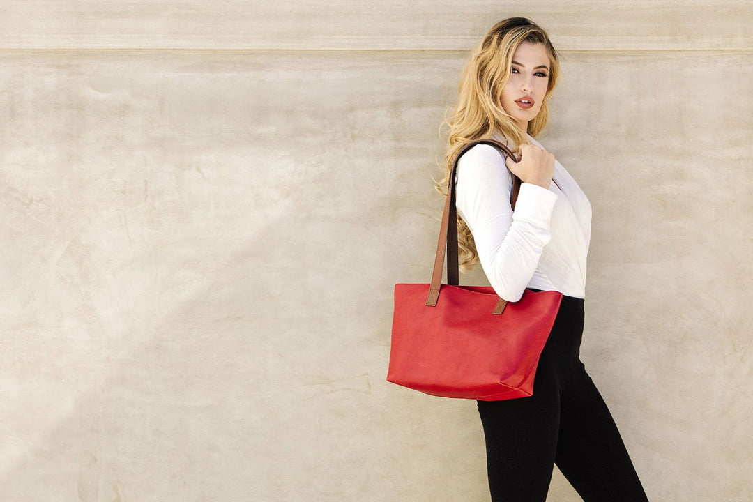 Perfect Tote Red - Capri Clothes