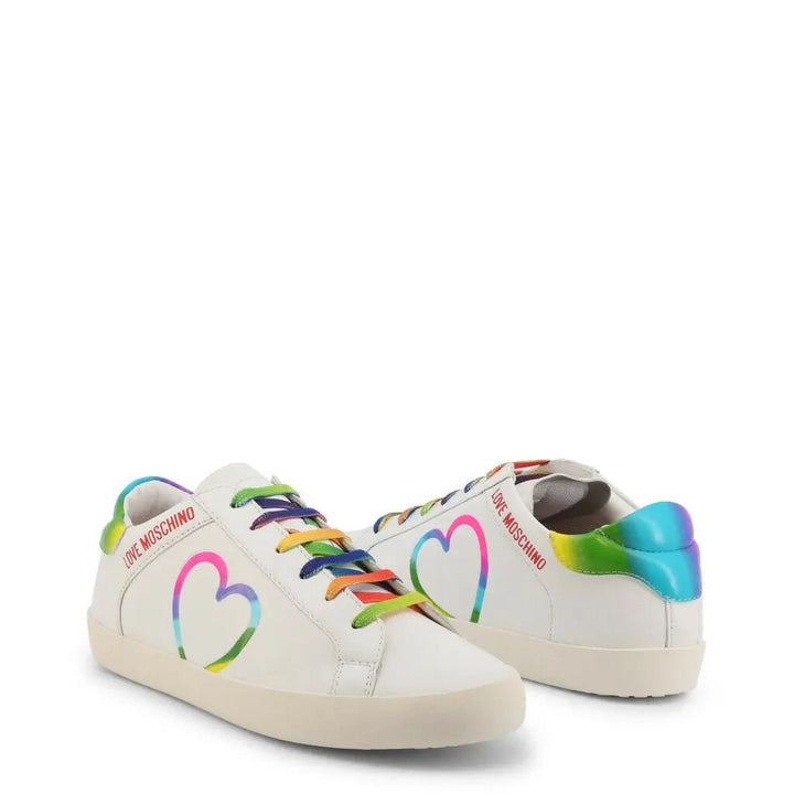 Rainbow Heart Sneakers - Capri Clothes