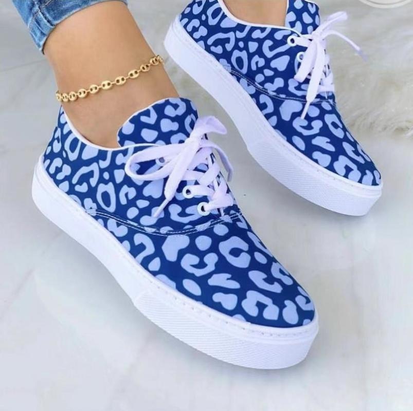 2022 Fashion Graffiti Women Sneakers Trainers Shoes Coffee Jasper