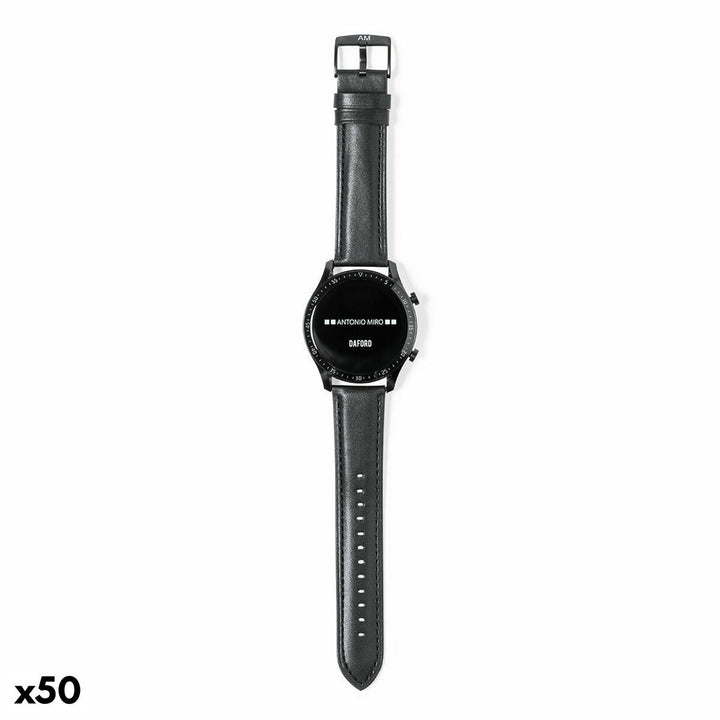 Sophisticated Bluetooth-Enabled Black Smartwatch - Capri Clothes