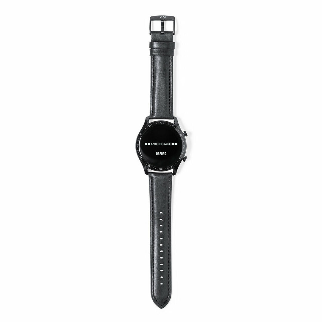 Sophisticated Bluetooth-Enabled Black Smartwatch - Capri Clothes